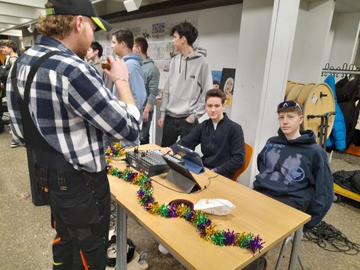 Buntes Faschingstreiben mit der SMV und der Ganztagsbetreuung