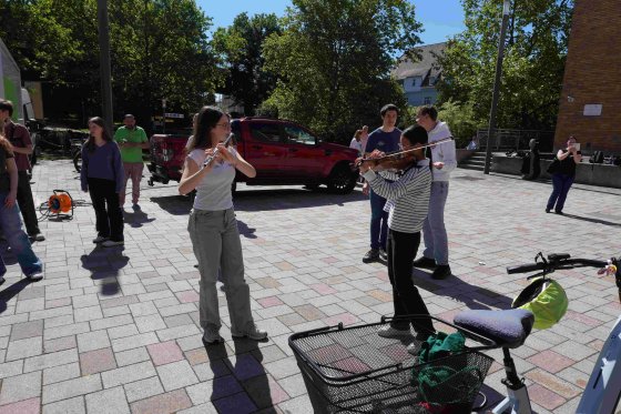 Musik-Flashmob